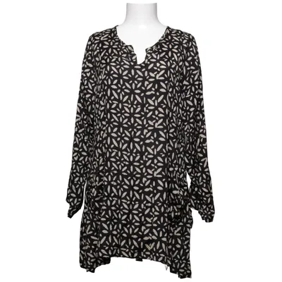 Jurk (Zwart, Beige) van The Masai Clothing Company Viscose