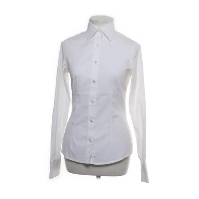 Chemise (Blanc) de Barba Coton, Élasthane, Polyamide