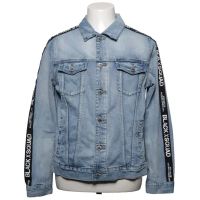 Denim jacket (Blue) from Black Squad Cotton, Elastane