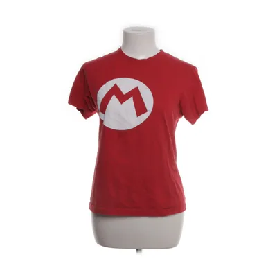 T-shirt (Röd, Flerfärgad) från Super Mario Bomull