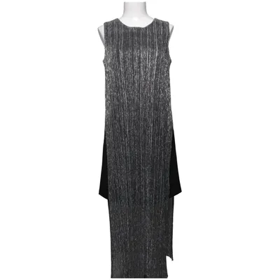 Klänning (Silverfärgad, Svart) från Vanessa Polyester
