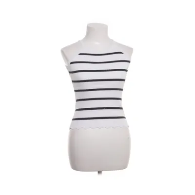 Tanktop (Zwart, Wit) van In April 1986 Viscose, Polyester