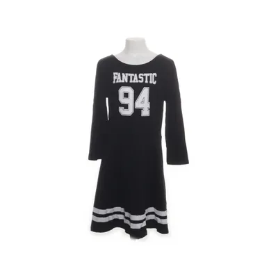 Dress (Black) from H&M Viscose, Polyester, Elastane