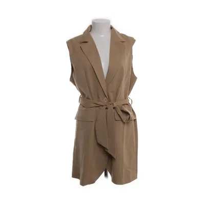 Outer vest (Beige) from Boohoo Polyester