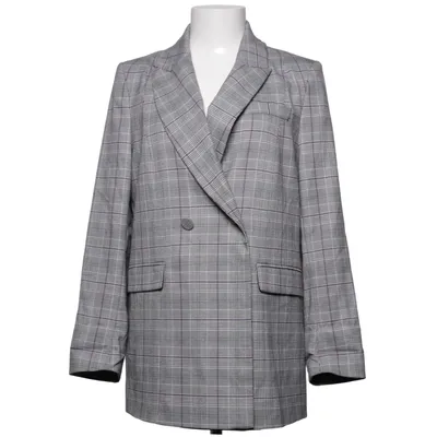 Kavaj (Grå) från Kookaï Elastan, Återvunnen polyester, Viskos