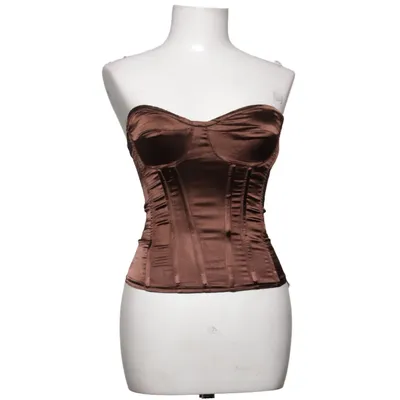 Korsett (Braun) von PrettyLittleThing Elasthan, Polyester