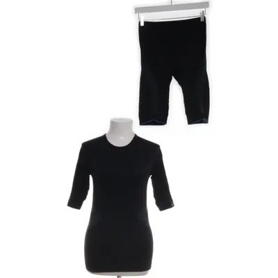 Trainingsset (Zwart, Blauw) van Miha Bodytec Elastaan, Lyocell, Polyamide