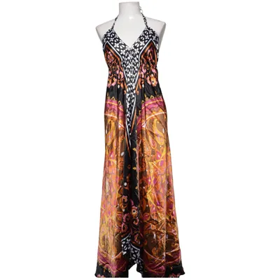 Maxi jurk (Oranje, Roze, Zwart)