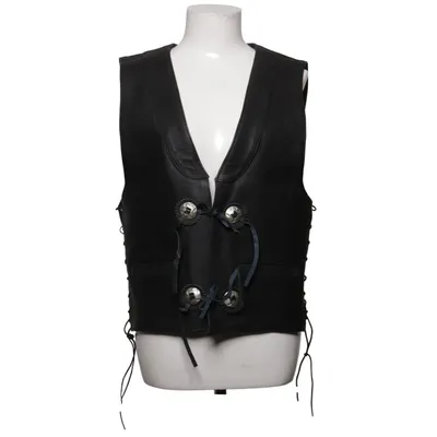 Biker gilet (Zwart) van Desch