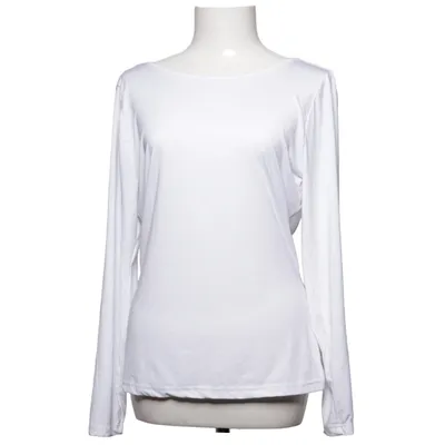 Långärmad t-shirt (Vit) från Pure Friday Elastan, Polyester