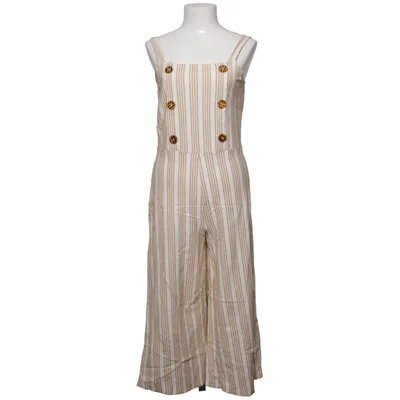 Buksedragt (Beige, Hvid) fra F&F Bomuld, Linned