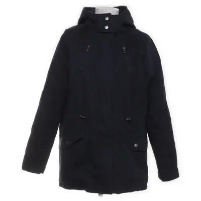 Parka (Blauw) van Gina Katoen, Polyester