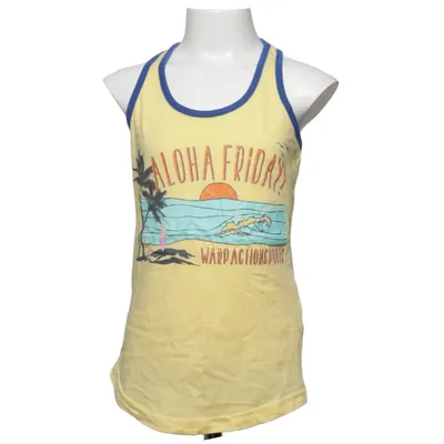 Débardeur de sport (Jaune, Bleu) de WA Action Sports Coton, Polyester