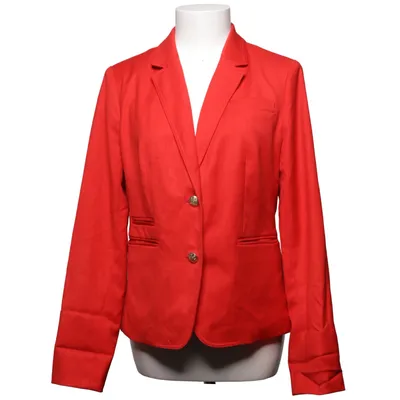 Blazer (Red) from Banana Republic Elastane, Polyester, Viscose