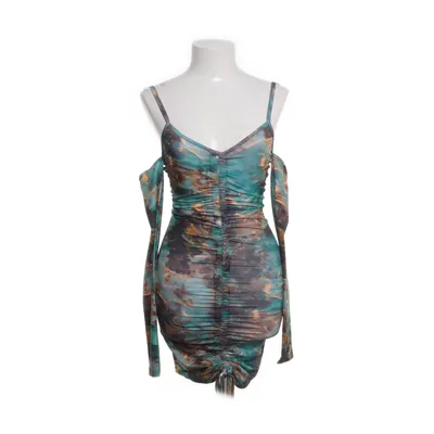 Jurk (Groen, Meerkleurig) van PrettyLittleThing Elastaan, Polyester
