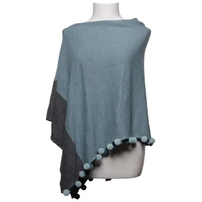 Poncho (Bleu, Gris) de White Stuff