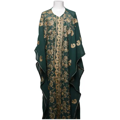Kaftankjole (Grøn, Guld) fra Toleen Polyester