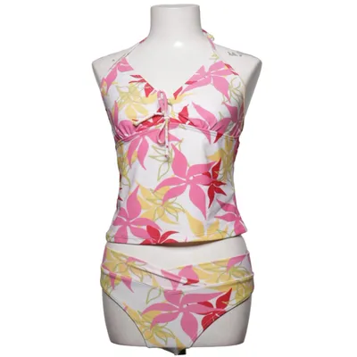 Tankini (Pink, Gul, Hvid) Elastan, Polyamid, Polyester