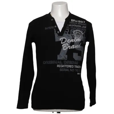 Henley shirt (Black) from Blackrock Acrylic, Elastane, Polyamide