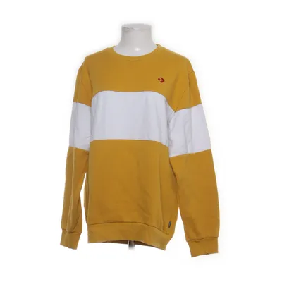 Sweatshirt (Gul, Hvid) fra Converse Bomuld, Polyester