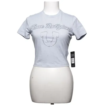 T-shirt (Blå) fra True Religion Bomuld, Elastan
