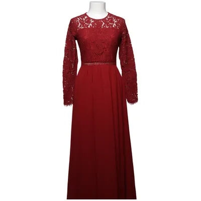 Evening gown (Red) from Truth & Fable Cotton, Polyamide, Polyester, Viscose