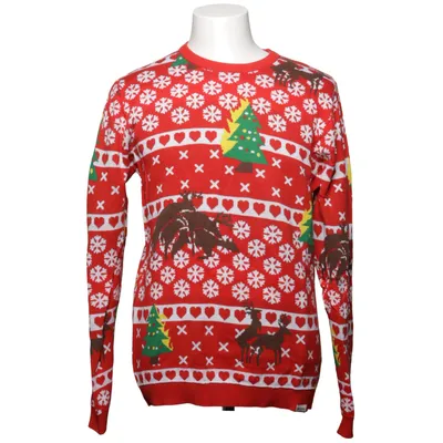 Christmas sweater (Red, Multicolored) from Shine Original Cotton