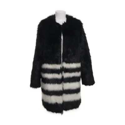 Winter coat (White, Black) from Michael Kors Acrylic, Polyester, Faux fur