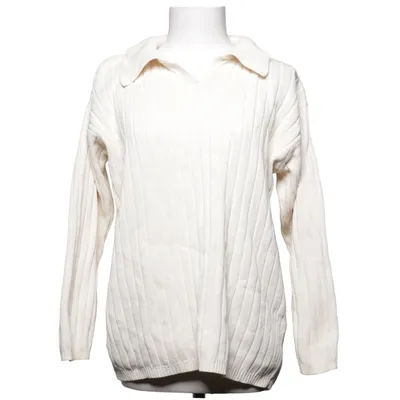 Sweater (White) from Casual Wear Adelsten Cotton