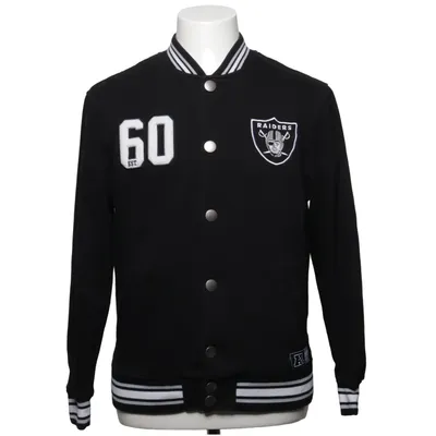 Varsity-jack (Zwart, Wit) van NFL Team Apparel Katoen, Polyester