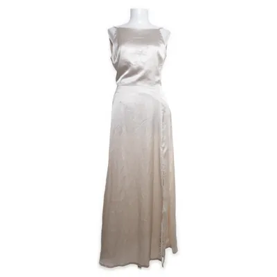 Robe longue (Or) de Moments Polyester
