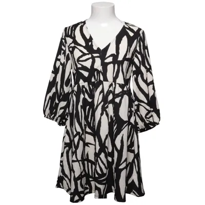 Jurk (Zwart, Wit) van New Look Elastaan, Polyester