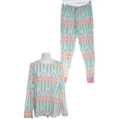 Pyjama (Wit, Meerkleurig) van Chelsea Peers Polyester, Elastaan