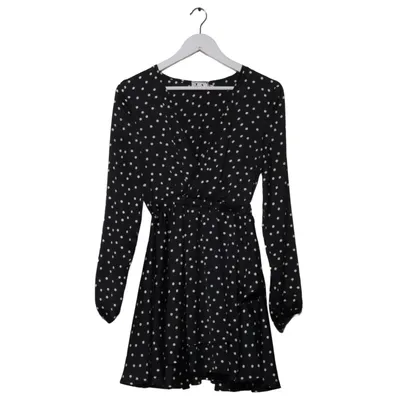 Robe portefeuille (Noir, Blanc) de Linn Ahlborg x NA-KD Polyester