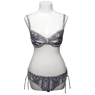 Bikini (Grå, Sort, Hvid) fra Maui-Wowie Elastan, Polyester