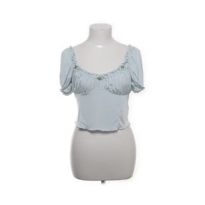 Crop top (Blauw) van Urban Outfitters Elastaan, Polyester