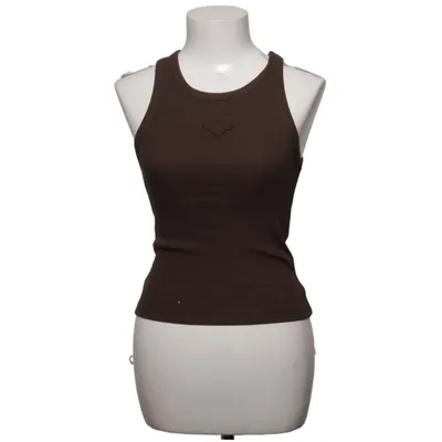 Débardeur (Marron) de The Couture Club Coton, Élasthane