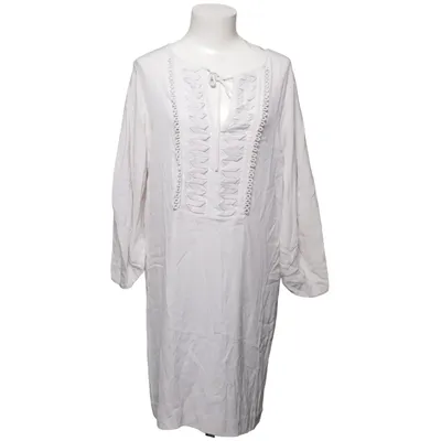 Jurk (Wit) van Diane von Furstenberg Katoen, Polyester, Zijde