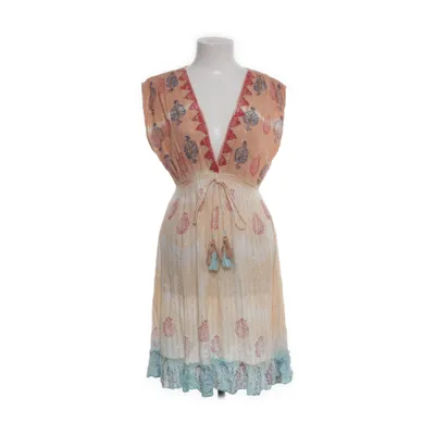 Dress (Orange, Multicolored) from Sumitra Viscose