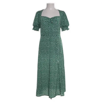 Klänning (Grön, Vit) från Vices Polyester