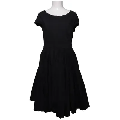 Dress (Black) from Sara Kelly Collections Cotton, Elastane, Polyamide, Polyester