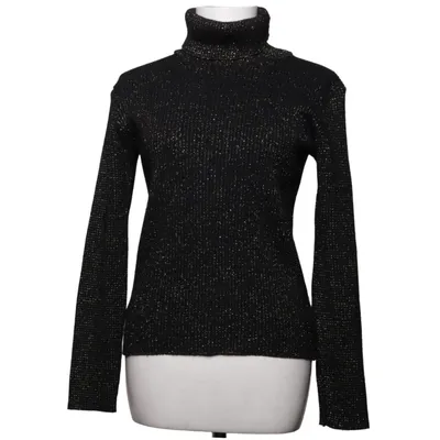 Turtleneck (Sort, Guld) fra Impulse Akryl, Elastan, Metallfiber