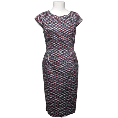 Jurk (Blauw, Wit, Rood) van Kew 159 Katoen, Elastaan