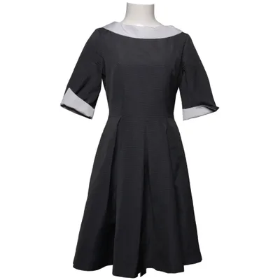 Klänning (Grå, Vit) från Monton Polyester, Viskos