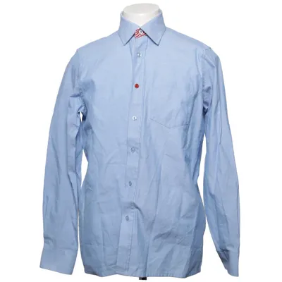 Shirt (Blue, Red, White) from Perzoni Cotton