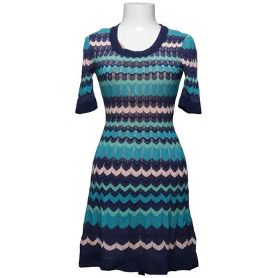 Kjole (Blå, Grøn, Flerfarvet) fra Missoni Bomuld, Metallfiber, Polyamid, Polyester, Viscose