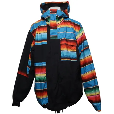 Ski jacket (Black, Multicolored) from Bonfire Polyamide, Polyester