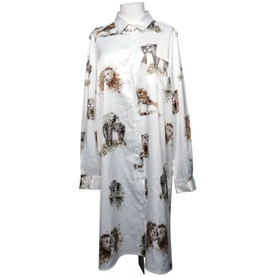 Skjortklänning (Vit, Flerfärgad) från Pinko Elastan, Polyester