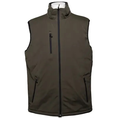 Gilet d'extérieur (Vert) de Clique Élasthane, Polyester