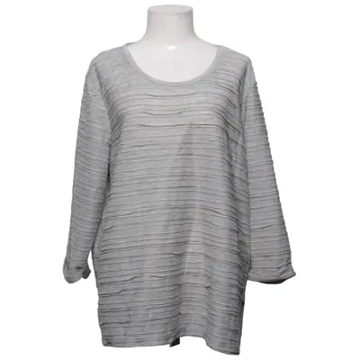 Sweater (Gray) from Laura Torelli Polyester, Viscose